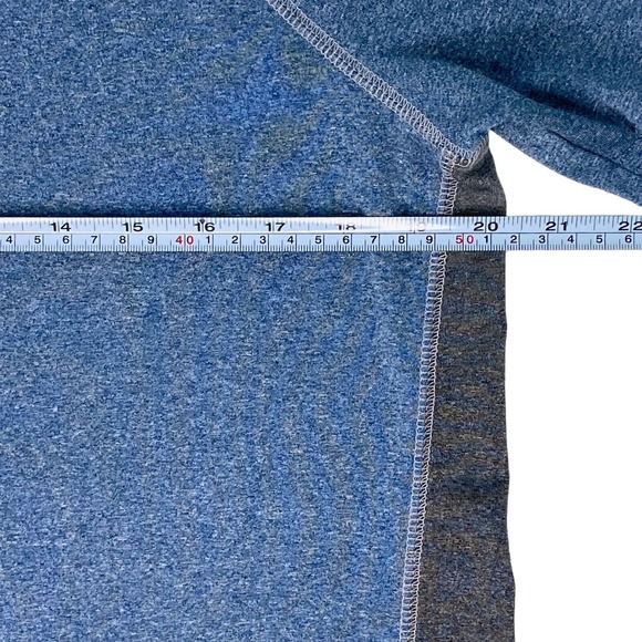 A&F (& unbranded) T-Shirts Lot of 2 Men's Sz Medium Blue Red Muscle Short Sleeve - Picture 4 of 12